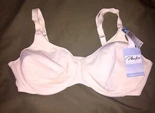 Playtex 4115 Nursing Seamless Underwire Bra 42C LT. BEIGE