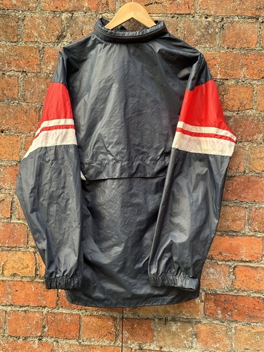 Vintage Adidas Jacket Large GB 6’1” Foldaway Hood flaw* - Picture 3 of 6