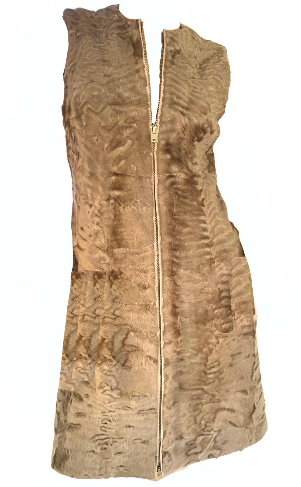GIAMBATTISTA VALLI Luxurious Astrakhan Coat Dress (retail £6,600) image 2