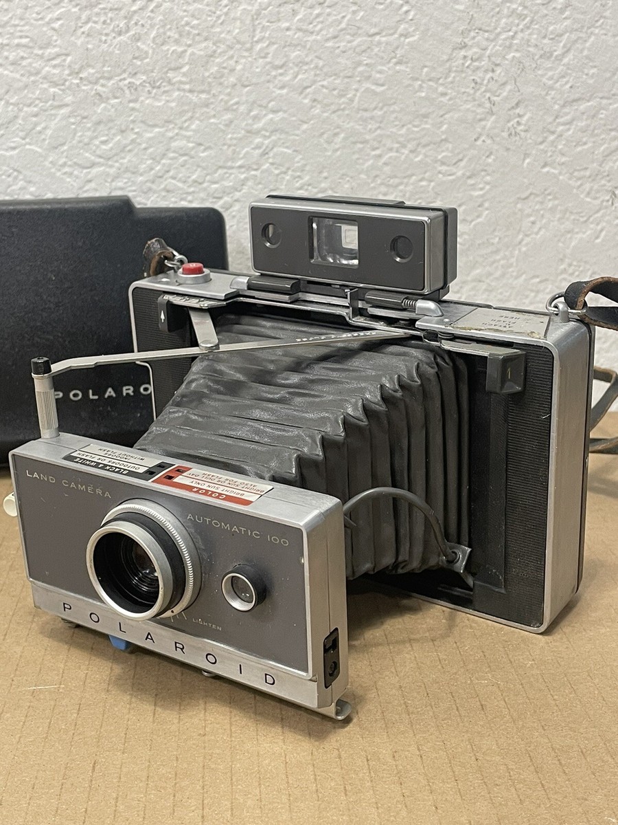 アンティーク ポラロイドカメラ LAND CAMERA 100 Polaroid 100 Land Camera Review — Joseph Saunders Photography