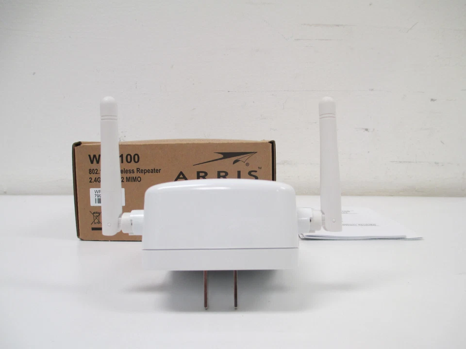 ARRIS WR2100 802.11N Wireless Repeater 2.4GHz 2x2:2 MIMO - Image 3 of 4