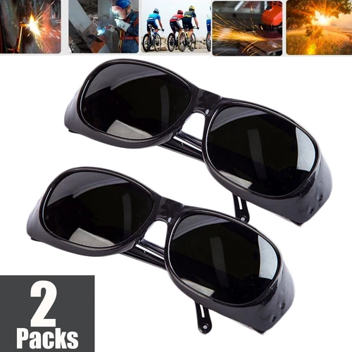 2x Welding Safety Glasses Goggles for Plasma or Gas Cutting Welding Shade
