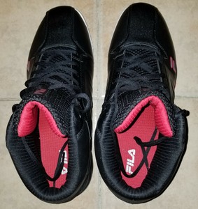 fila sneakers mens red