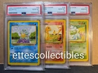 1999 Pokemon Base Set Squirtle Charmander Bulbasaur PSA 10 Sequential Set 🔥🔥🔥