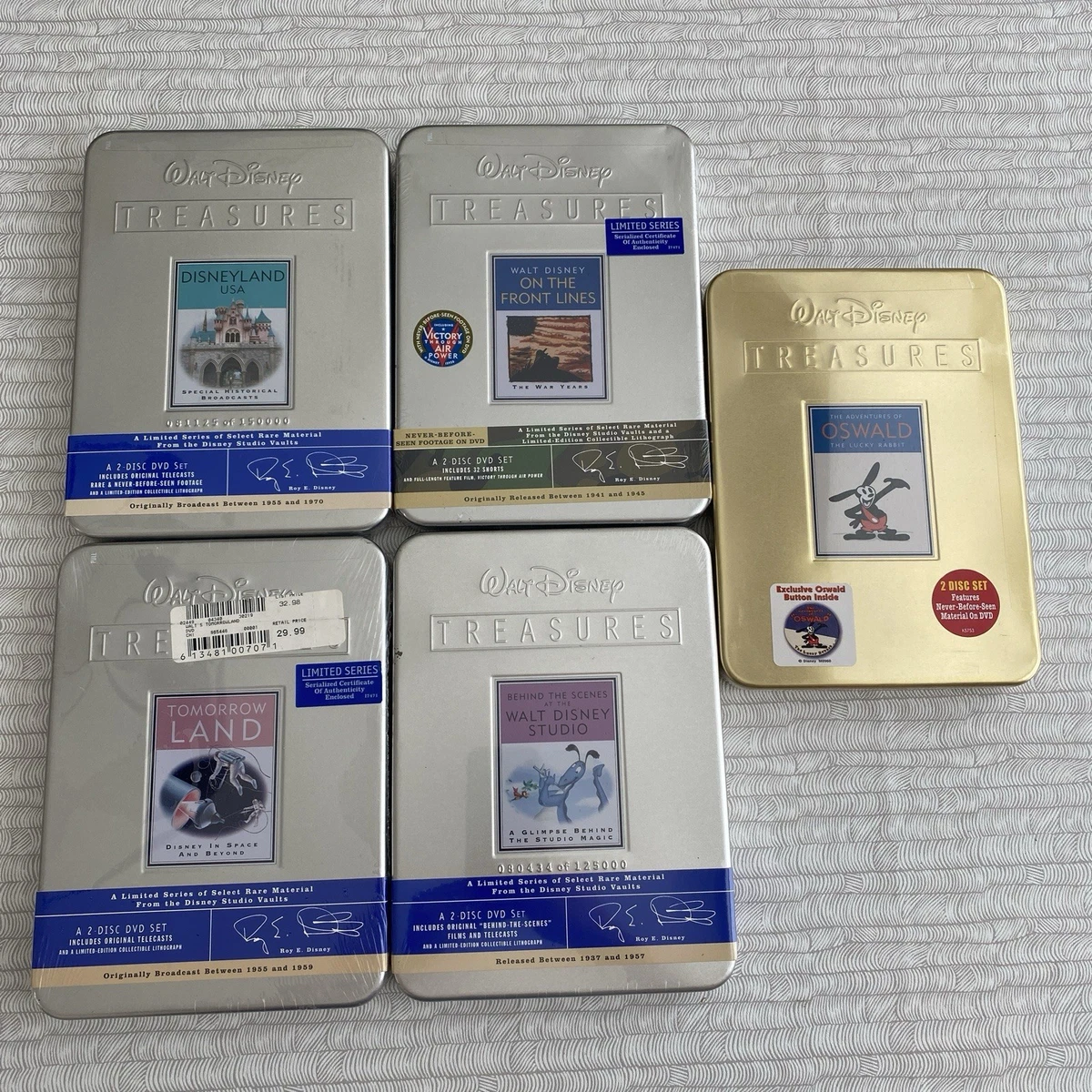 Walt Disney Treasures Series DVDs for sale - eBay