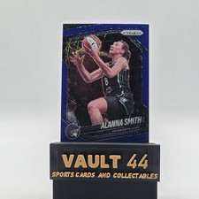 2025 Panini Prizm WNBA #101 Alanna Smith Blue Velocity Prizms