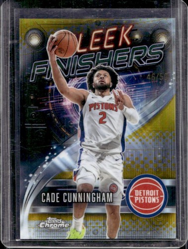 2025 Topps Chrome Cade Cunningham Refractors Gold (RAW)