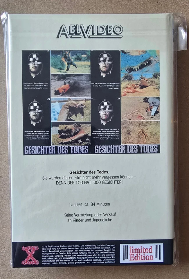Xrated Gesichter des Todes 1 gr Hartbox neue Kollektion - Bild 2 von 2