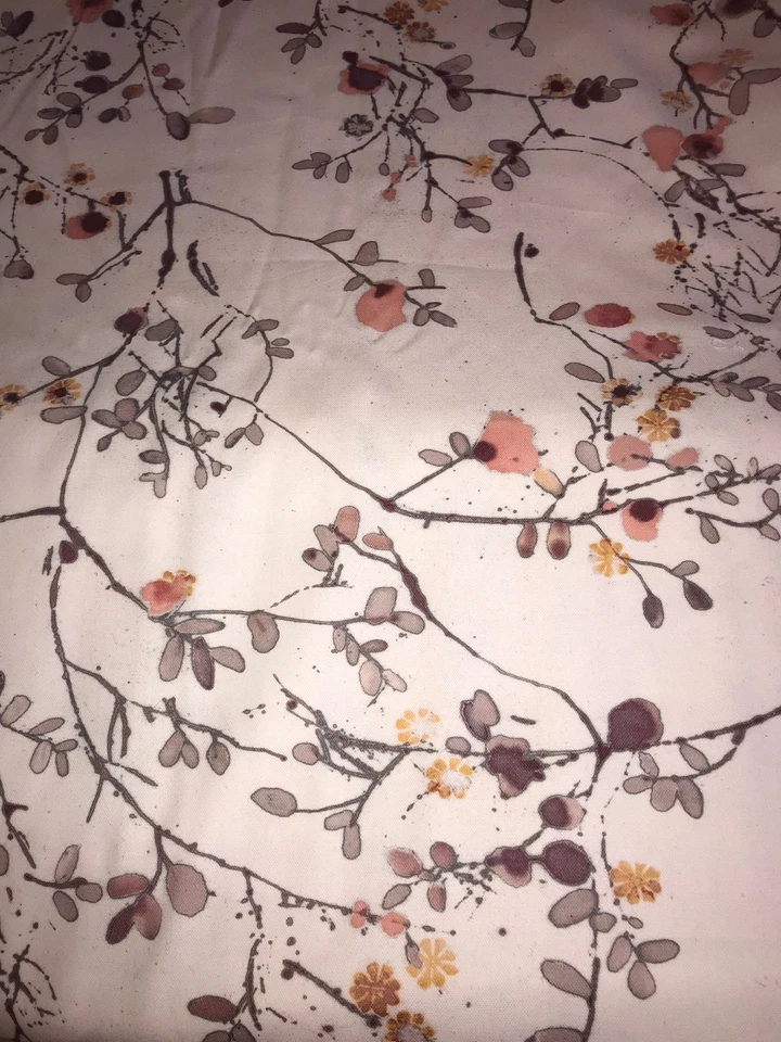 9 m of e cutain express sateen cotton fabric - Image 2 of 4