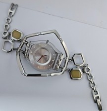 Swatch ENMESH BEAUTY Skin Ultra Thin Women's Watch Stainless Mesh New Battery 