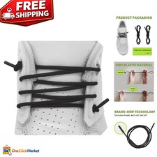 Elastic No Tie Shoelaces - 22'' Bungee Replacement for On Cloud Sneakers