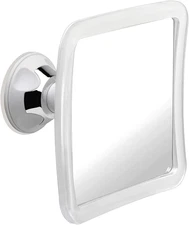 MIRRORVANA Fogless Shower Mirror for Shaving with Upgraded Suction, anti Fog Sha
