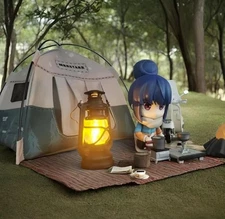 (No Dolls) Pet Tent Retro OB11 Dollhouse Accessories Camping Lighting Lamp