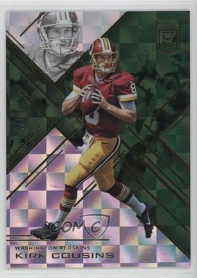 2016 Donruss Elite Green /99 Kirk Cousins #85 0q3