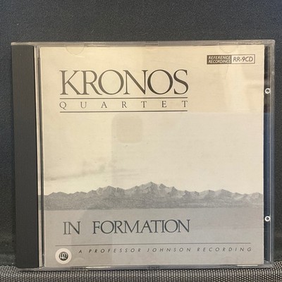 Kronos Quartet   In Formation CD 1990 Avant-GardeReference Recording Audiophile