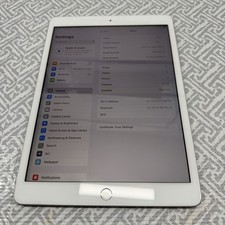 Apple iPad 7th Gen 32GB Wi-Fi 10.2" Silver MW752J/A - Tested/Works EUC