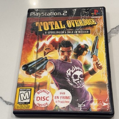 Total Overdose: Gunslinger's Tale in Mexico (PS2) VGC Disc Complete CIB Manual