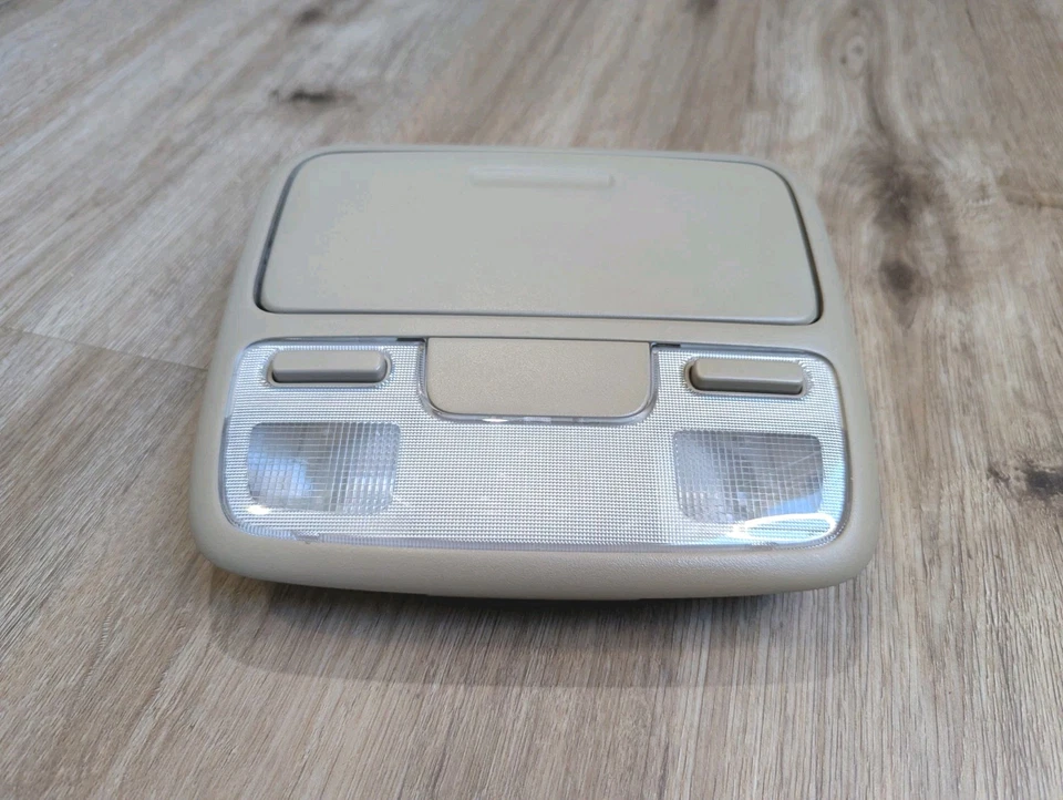 Console aéreo Honda Accord Odyssey 1998-2003 cúpula luz bege bronzeado 2 pinos LX - Imagem 2 de 4