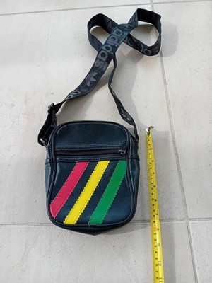 Vintage Adidas Messenger Rasta Shoulder Bag | eBay