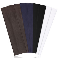 Headbands for Women, 8Pcs Stretchy Non Slip Soft Cotton Cloth Hair Bands for Spo