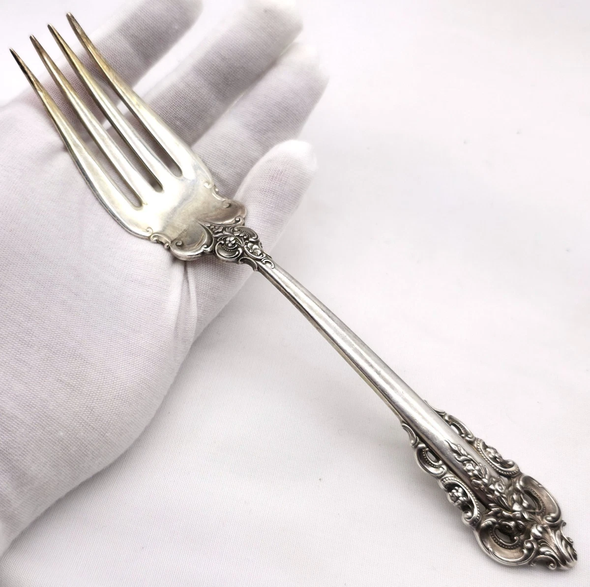 Wallace Antique US Sterling Silver Serving Forks for sale | eBay