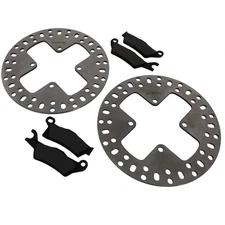 Front Brake Rotor & Brake Pads for 2013 Can-Am Outlander 800R XT 800R XT-P
