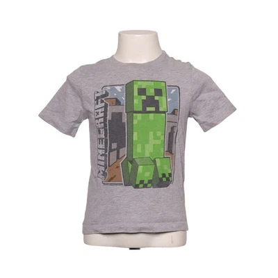 Old Navy, T-shirt, Größe: 104, Grau, Baumwolle/Polyester, Print, Jungen #rWw - Bild 1 von 4