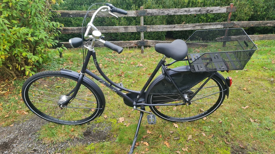 Gazelle Classic Hollandrad, 3 Gang, Fahrrad, Rh: 57 cm, Graphit matt Ornamente. - Bild 3 von 4