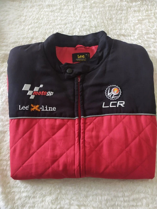 Lee X-Line MotoGP LCR Racing Vest XL Red Black Lucio Cecchinello Puffer Gilet