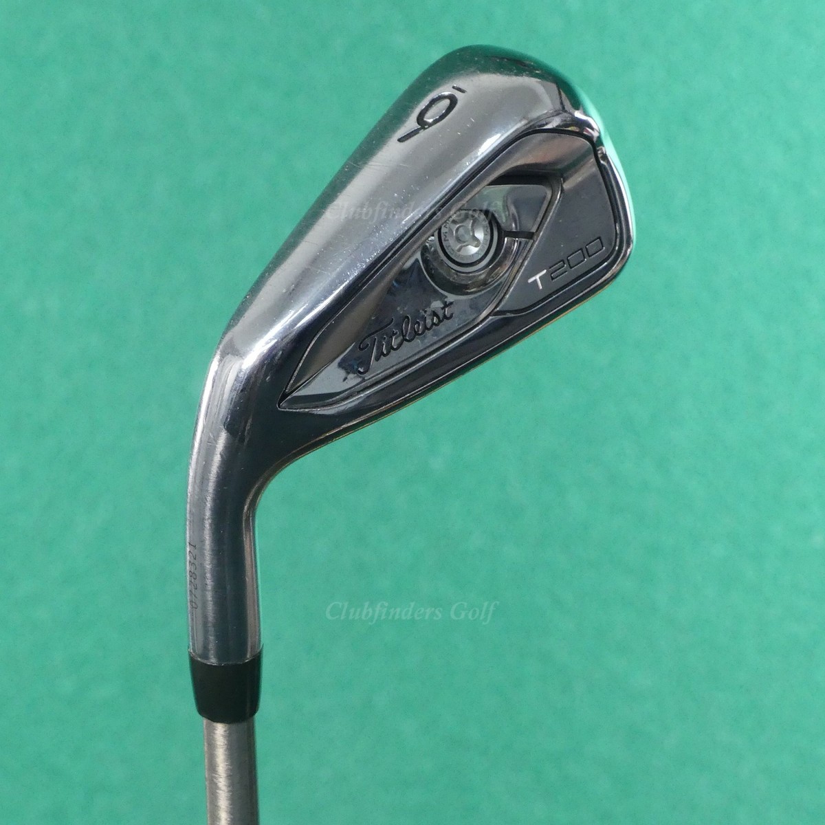 クラブ Titleist T200 SteelFiber 95 LH Titleist T200 Single 6 Iron AeroTech SteelFiber i95 Composite