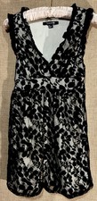 Forever 21 Dress S New Black Lace Nude Lining Dark Fairy Whimsigoth Mini NWT
