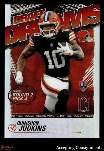 2025 Topps Signature Quinshon Judkins Base (RAW)