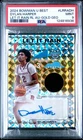 Dylan Harper PSA 2024-25 Bowman Best U Gold Geometric Let It Rain Patch Auto /50