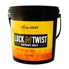 AllDay Locks Lock N Twist Supreme Hold Gel 64 fl oz (1893ml) | Professional Size
