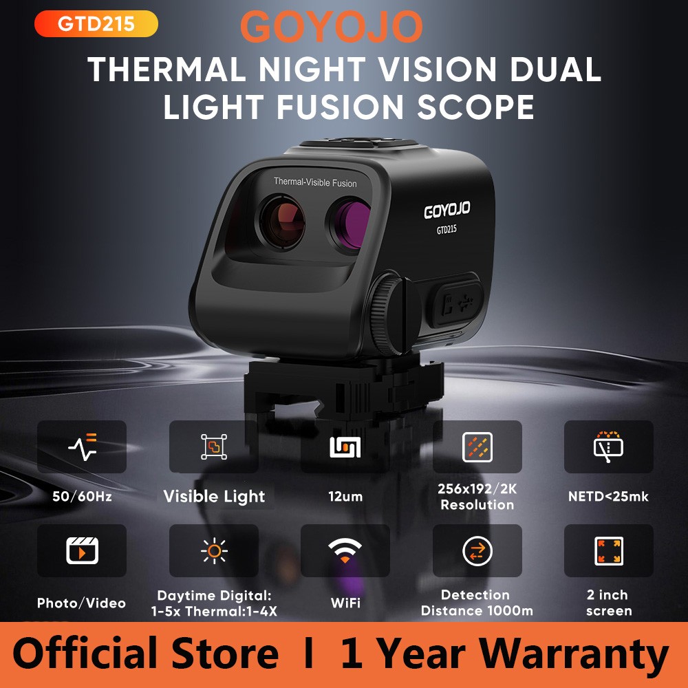 Dual Light Fusion Scope For Hunting Day&night 1000m