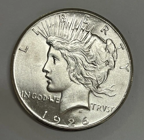 1926 Peace Dollar Top 50 Variety Vam 2 Doubled Reverse Brilliant Uncirculated