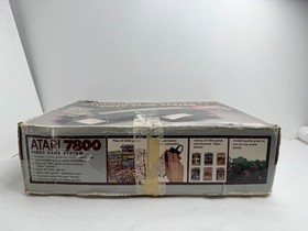 Atari 7800 Video Game System With Accessories & Original Box *READ*