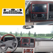 For GM CADILLAC ESCALADE HUMMER NAVIGATION RADIO Button Repair Decals Stickers D