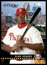 2004 Donruss Studio #154 Ryan Howard Philadelphia Phillies