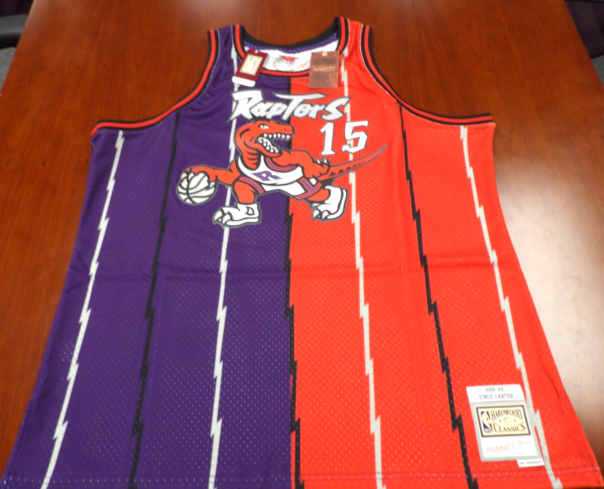 MITCHELL & NESS NBA HWC TORONTO RAPTORS VINCE CARTER 98-99