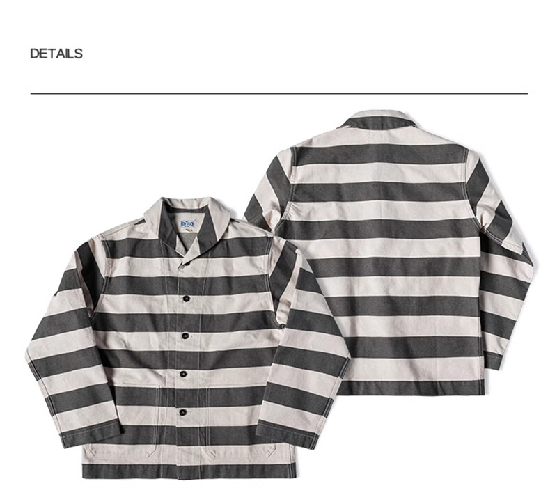 ジャケット・アウター HEAVY WOOL NO COLLAR PRISONER JACKET HEAVY WOOL NO COLLAR PRISONER JACKET