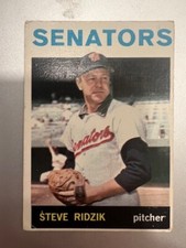 1964 Topps Baseball - Steve Ridzik ( Washington Senators ) #92