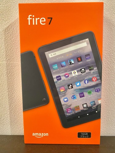 Amazon Fire 7 12th Gen. 16GB , Wi-Fi, 7" - Black - 第 1/4 張圖片