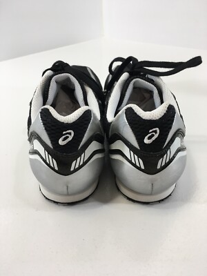 Asics Mens Hyper MD Entry Level Spikes Track Shoes Black/lightning