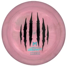 Discraft McBETH 6X Claw ESP ZEUS  176g Pink Black Stamp Driver Golf Disc NO INK