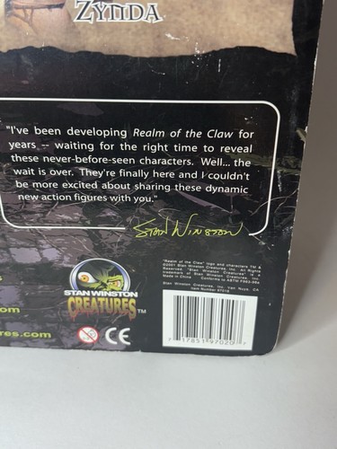 Realm Of The Claw NAKURU 7.25" Action Figure 2001 Stan Winston Creatures - Picture 6 of 7