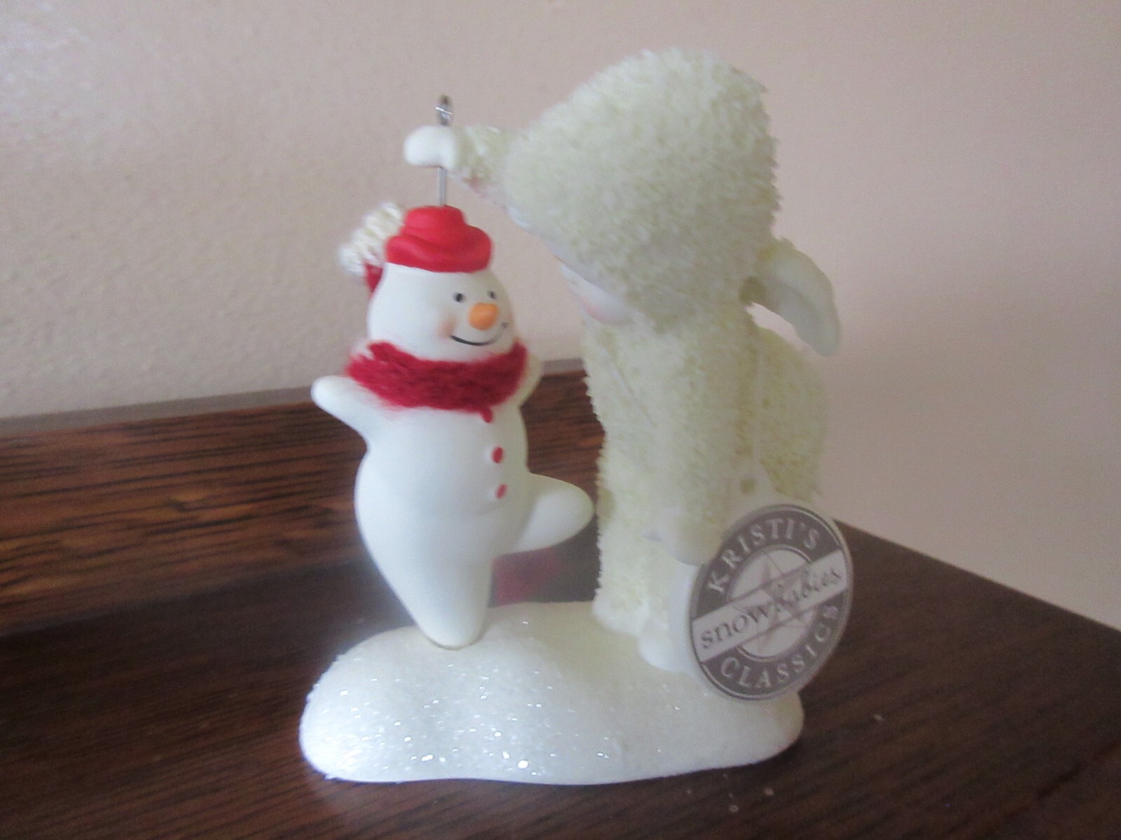 Department 56 Snowbabies Whirling Snowman Figurine Collectible