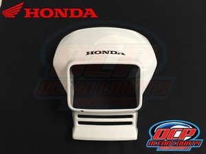 HONDA XR650 NEW GENUINE FRONT HEADLIGHT COVER VISOR *R134* 61140-MBN - Foto 10