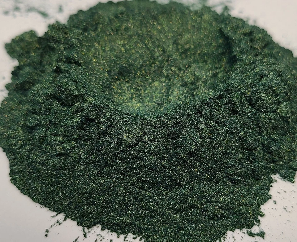 Hunter Green Pearl Mica Pigment Custom Automotive Basecoat Paint Aerosol Foto 2 de 4