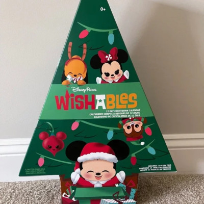 Disney Parks Mickey Mouse Friends Wishables Advent Calendar NEW Sealed RETIRED